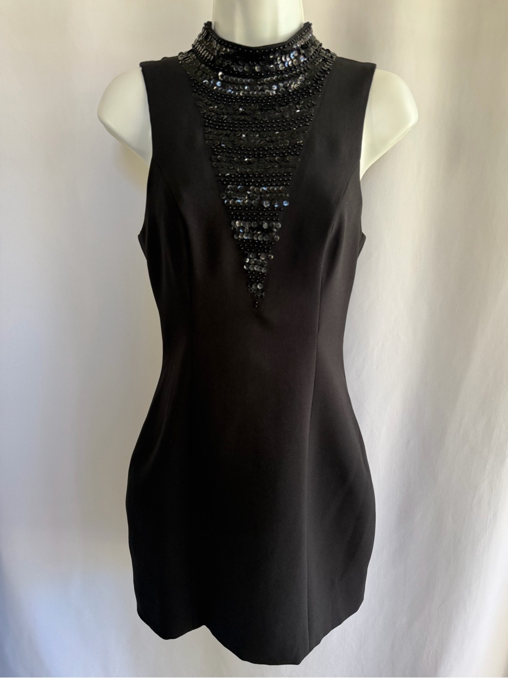 Keepsake The Label Black Sequin Mini Dress Size Small